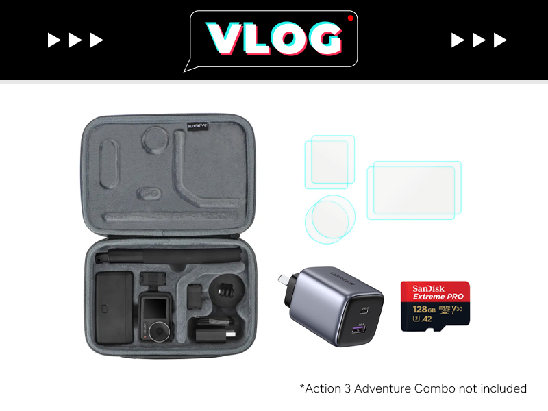 Osmo Action 4 Vlog Bundle